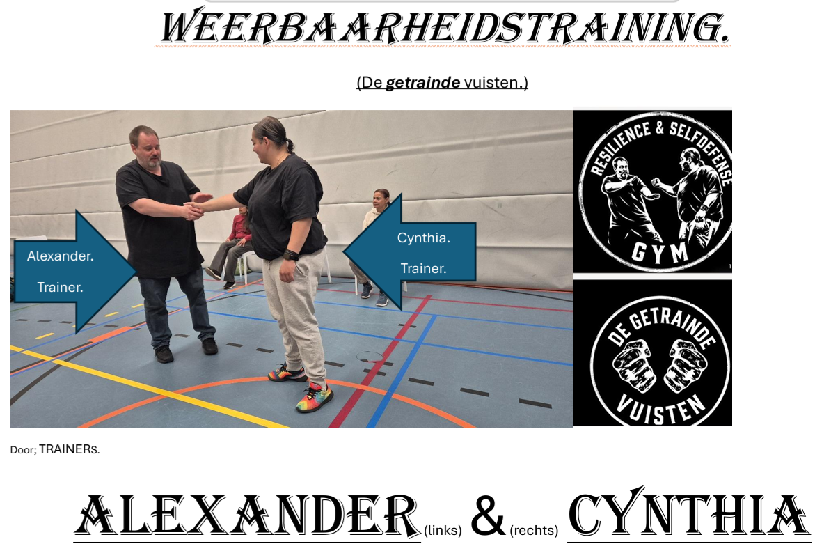 Two men doing an excercise