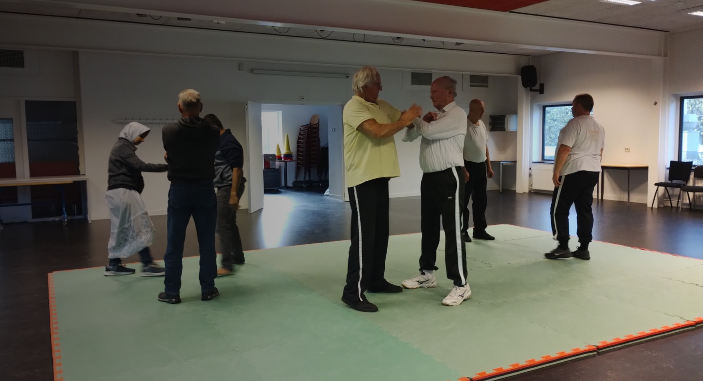 Oefening in de sportschool